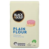 Black & Gold Plain Flour