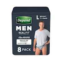 Depend Real Fit For Men Underwear Large