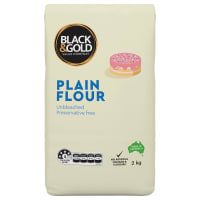Black & Gold Plain Flour