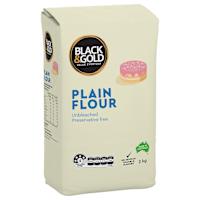 Black & Gold Plain Flour