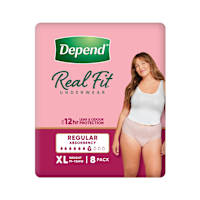 Depend Real Fit For Women Underwear Extra Large