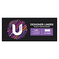 U By Kotex Protect Liners with Design
