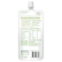 Vaalia Kids Lactose Free Probiotics Yoghurt Strawberry