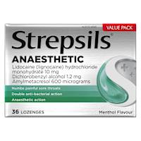Strepsils Plus Anaesthetic Lozenges