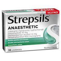 Strepsils Plus Anaesthetic Lozenges