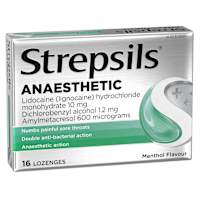 Strepsils Plus Anaesthetic Lozenges