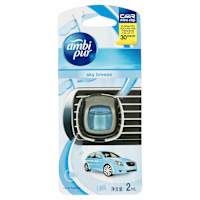 Ambi Pur Mini Clip Car Air Freshener Sky Breeze