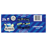 Kirks Flavours Soft Drink Lemonade Cans