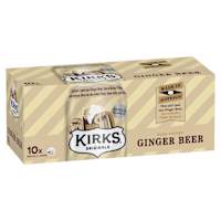 Kirks Originals Olde Stoney Ginger Beer Multipack Cans Soft Drink 