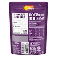 SunRice Steamed Rice Gluten Free Brown Rice & Quinoa