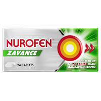 Nurofen Zavance Fast Pain Relief Caplets 256mg Ibuprofen