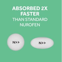 Nurofen Zavance Fast Pain Relief Caplets 256mg Ibuprofen