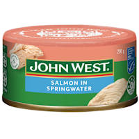 John West Skinless & Boneless Salmon Springwater
