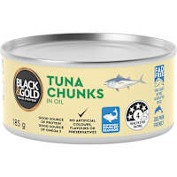 Black & Gold Tuna Chunk Oil