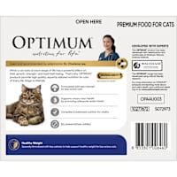 Optimum Healthy Weight Wet Cat Food with Chicken Chunks In Jelly