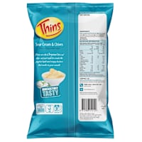 Thins Potato Chips Sour Cream & Chives