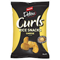 Fantastic Delites Curls Rice Snacks Cheese