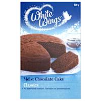 White Wings Milk Moist Chocolate Cake Mix
