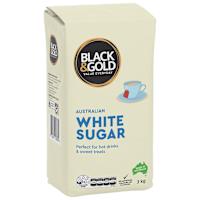 Black & Gold White Sugar