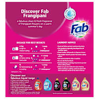 Fab Fresh Frangipani Washing Powder Laundry Detergent