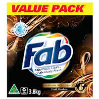Fab Perfume Indulgence Gold Absolute Washing Powder Laundry Detergent