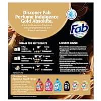 Fab Perfume Indulgence Gold Absolute Washing Powder Laundry Detergent