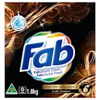 Fab Perfume Indulgence Gold Absolute Powder Laundry Washing Detergent