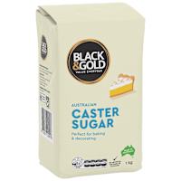 Black & Gold Caster Sugar