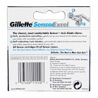 Gillette Sensor Excel Comfort Blades Refills
