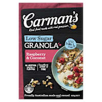 Carman's Low Sugar Granola Raspberry & Coconut
