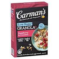 Carman's Low Sugar Granola Raspberry & Coconut