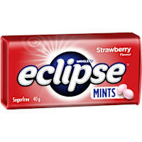 Eclipse Strawberry Mints Sugar Free Large Tin