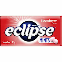 Eclipse Strawberry Mints Sugar Free Large Tin