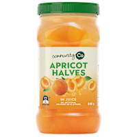 Community Co Apricot Halves In Juice