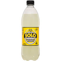 Schweppes Solo Thirst Crusher Original Lemon Bottle