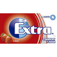 Wrigley's Extra Strawberry Chewing Gum Sugar Free