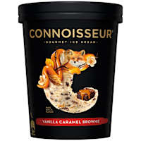 Connoisseur Ice Cream Vanilla Caramel Brownie