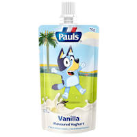 Pauls Vanilla Flavoured Yoghurt Pouch
