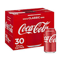 Coca-Cola Classic Soft Drink Multipack Cans