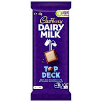 Cadbury Dairy Milk Top Deck Chocolate Block
