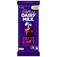 Cadbury Dairy Milk Fruit & Nut Milk Chocolate Block
