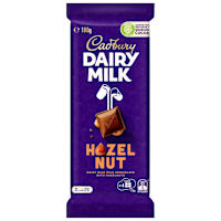 Cadbury Dairy Milk Hazelnut Milk Chocolate Block