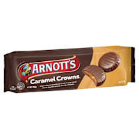 Arnott's Chocolate Caramel Crowns