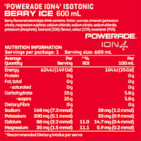 Powerade ION4 Berry Ice Sports Drink Sipper Cap