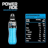 Powerade ION4 Mountain Blast Sports Drink Sipper Cap 