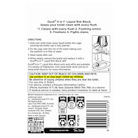 Duck Under The Rim Liquid Toilet Cleaner Lavender