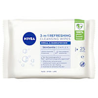  NIVEA 3in1 Refreshing Cleansing Wipes
