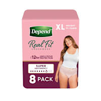 Depend Female Underwear Super Extra-Large