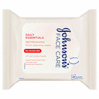 Johnson's Daily Essentials Cleansing Wipes Normal Skin