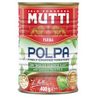 Mutti Finely Chopped Tomatoes with Basil